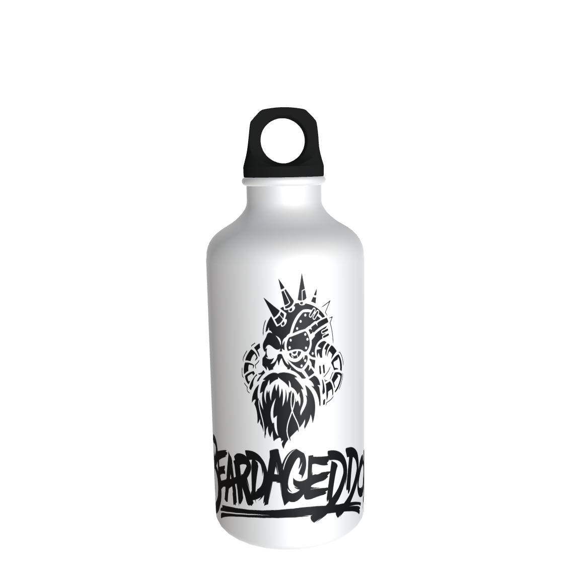 YOUR HWAY! Beardageddon Drink Bottle with Interchangable Tops