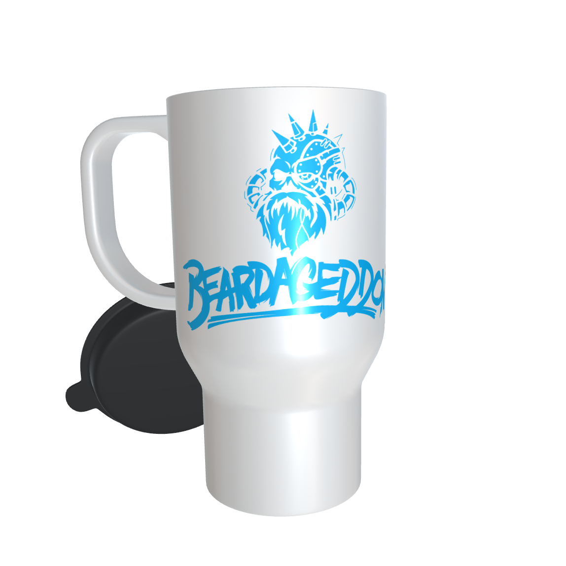 YOUR HWAY! Beardageddon Design Travel Mug