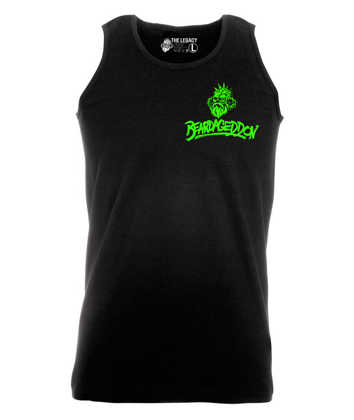 YOUR HWAY! Active Wear Vest Beardageddon Design