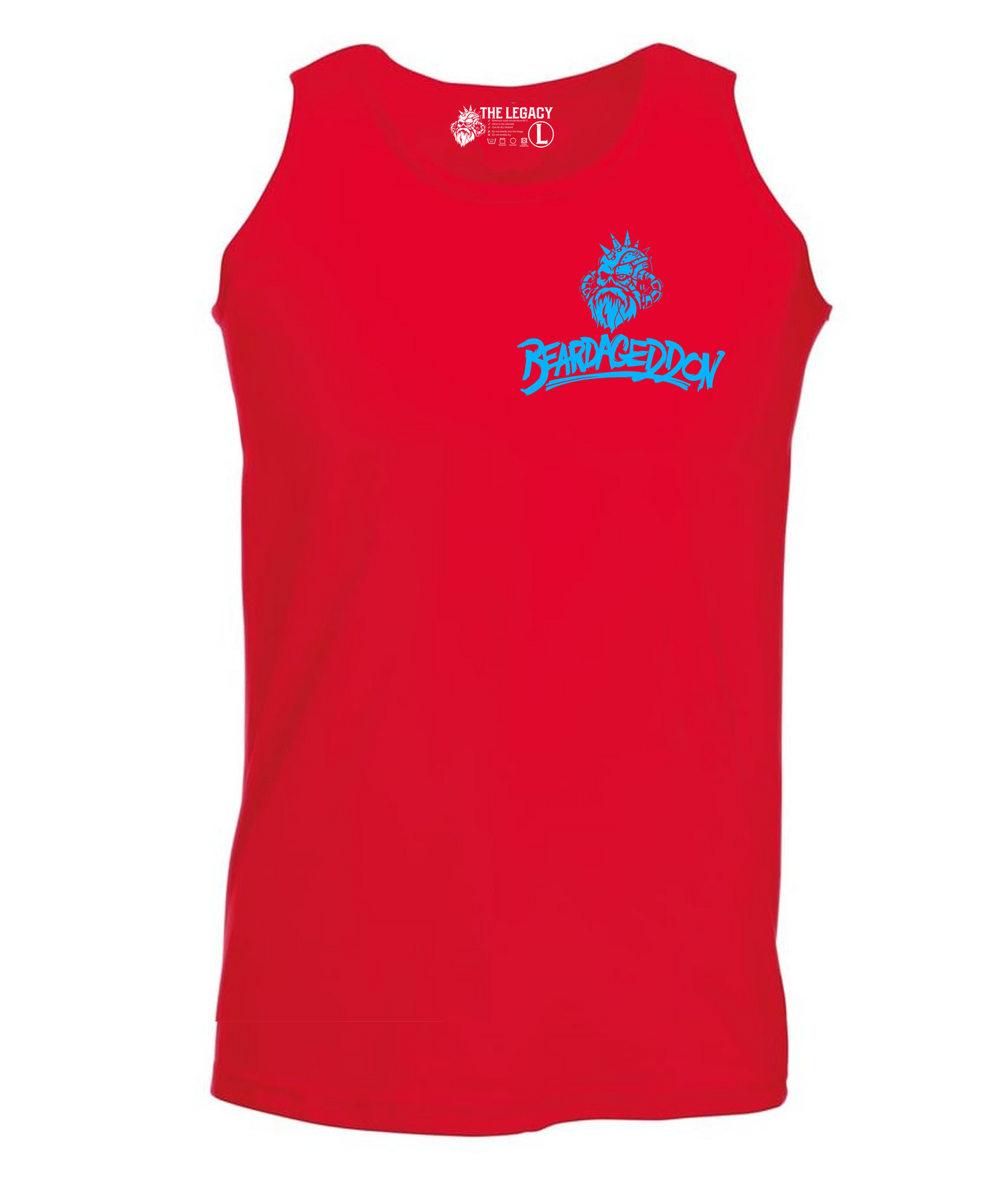 YOUR HWAY! Active Wear Vest Beardageddon Design