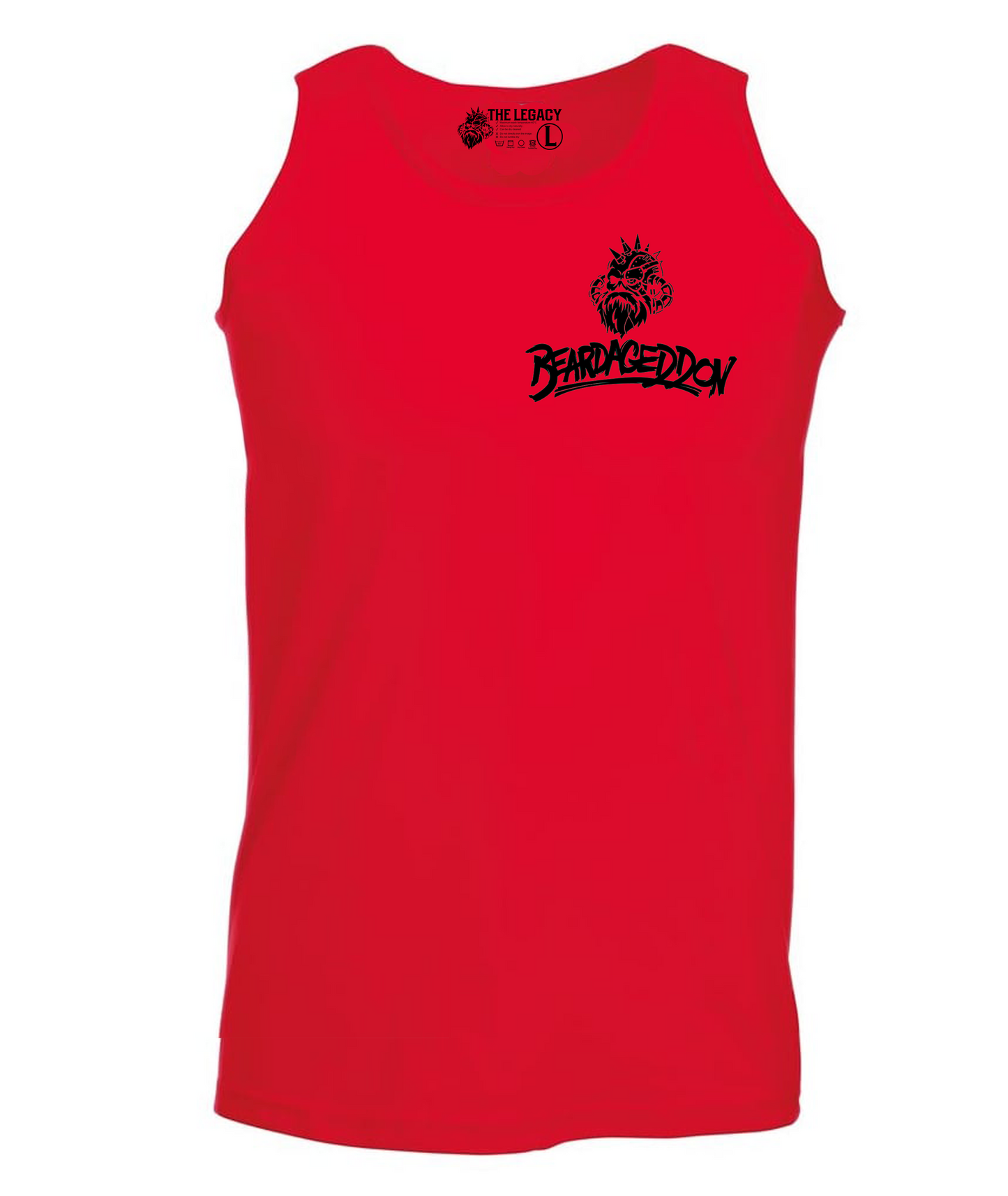 YOUR HWAY! Active Wear Vest Beardageddon Design