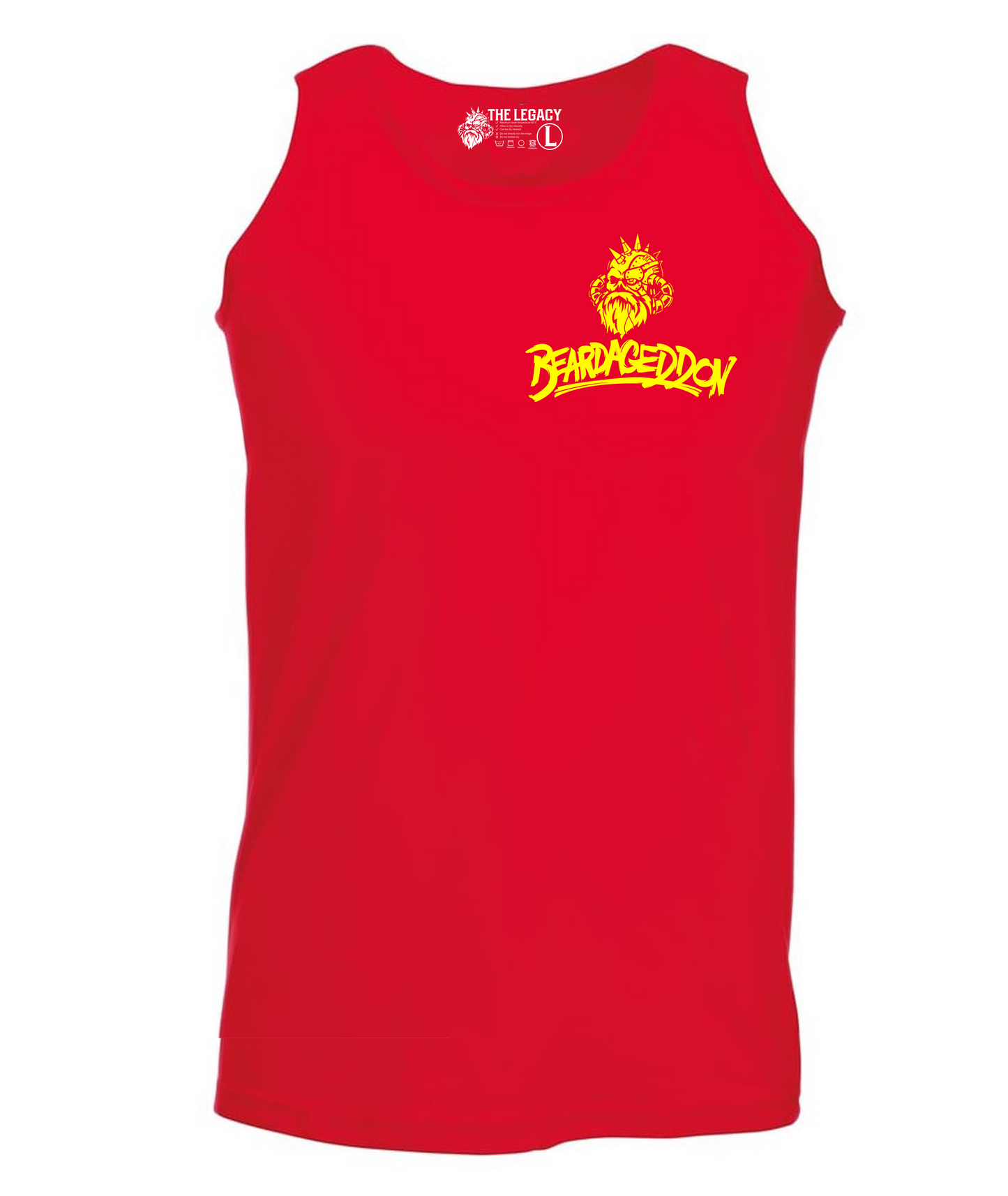 YOUR HWAY! Active Wear Vest Beardageddon Design