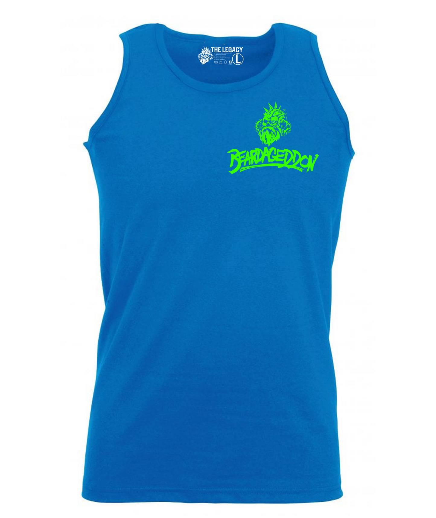 YOUR HWAY! Active Wear Vest Beardageddon Design