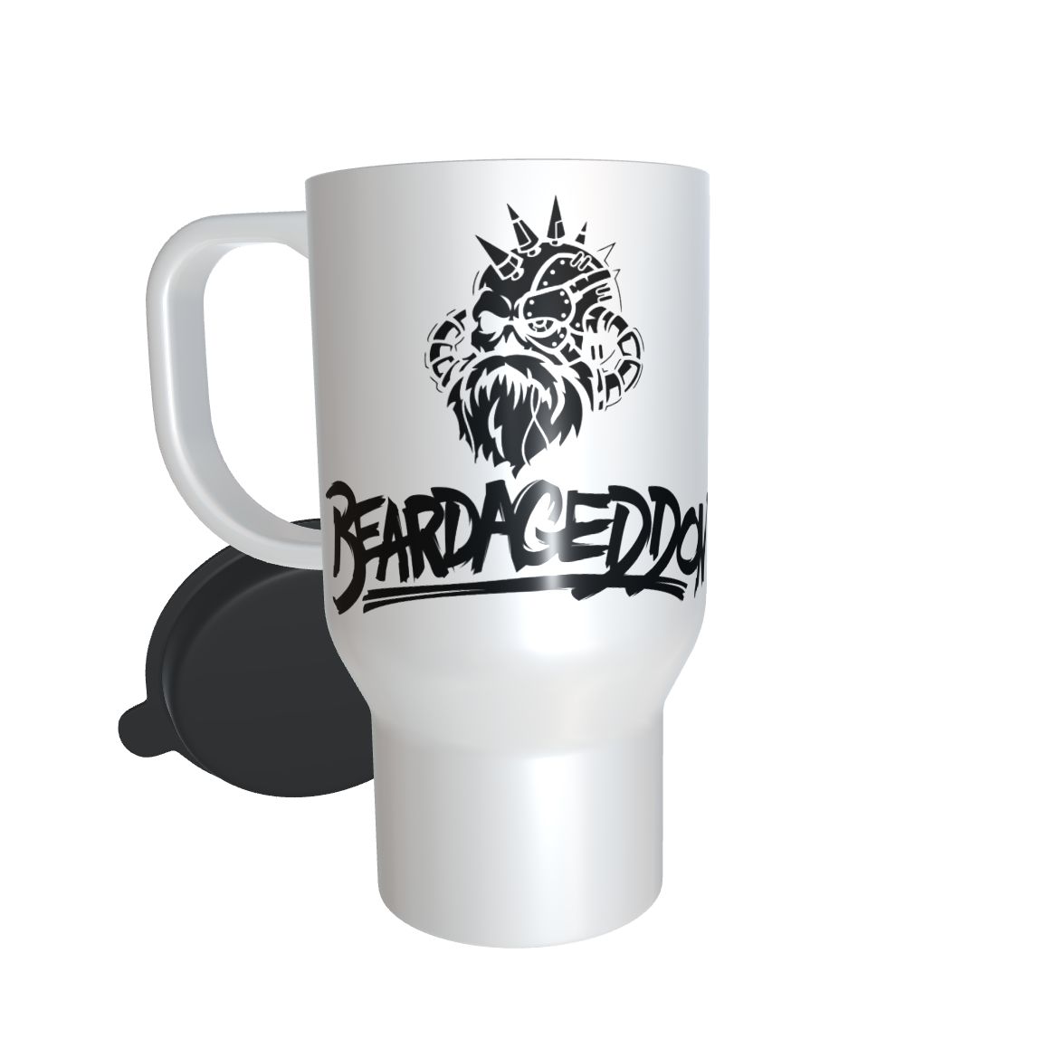 YOUR HWAY! Beardageddon Design Travel Mug