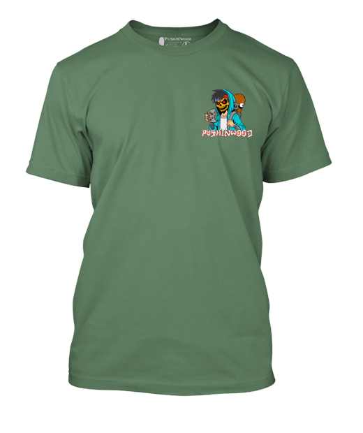 Pocket Controller Logo T Shirt With Octo Backprint
