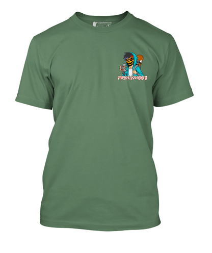 Pocket Controller Logo T Shirt With Octo Backprint
