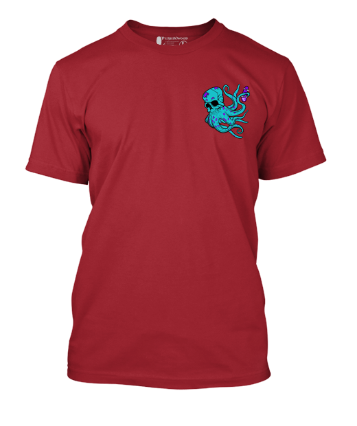 Pocket Octo T Shirt With OG Logo Backprint