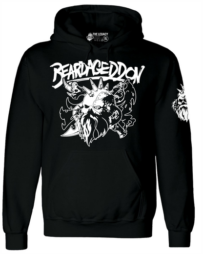 Beardageddon Hoodie Sailors Beware With Optional Arm Print