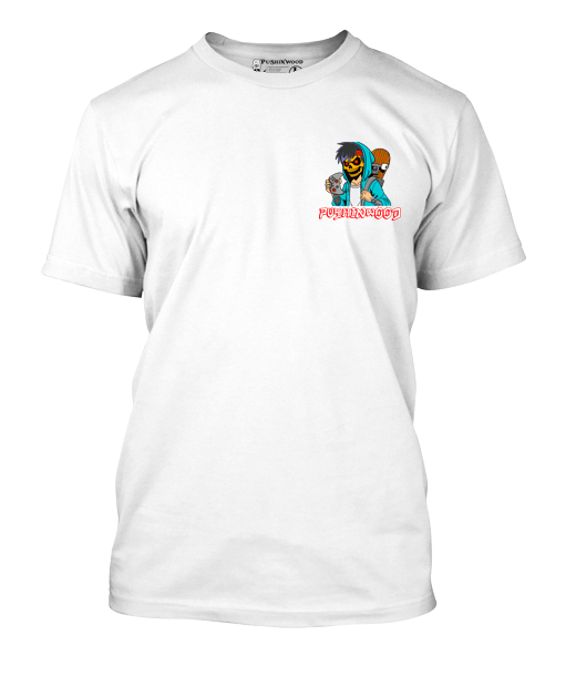 Pocket Controller T Shirt With OG Logo Haze Backprint