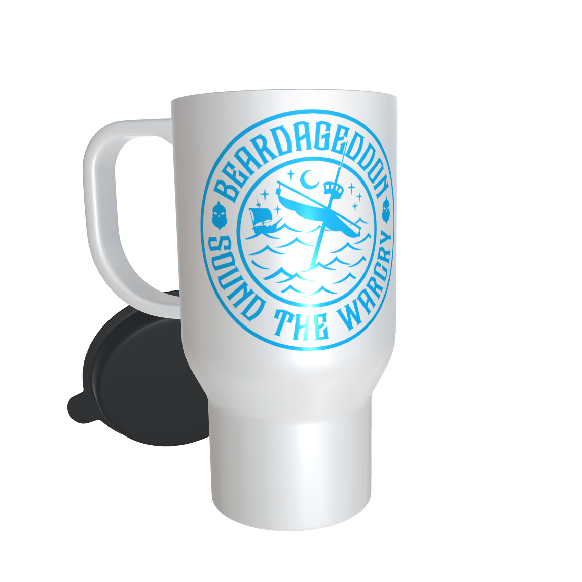 YOUR HWAY! Sound The Warcry Design Travel Mug