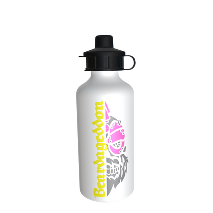 YOUR HWAY! Skull Design Drink Bottle with Interchangable Tops