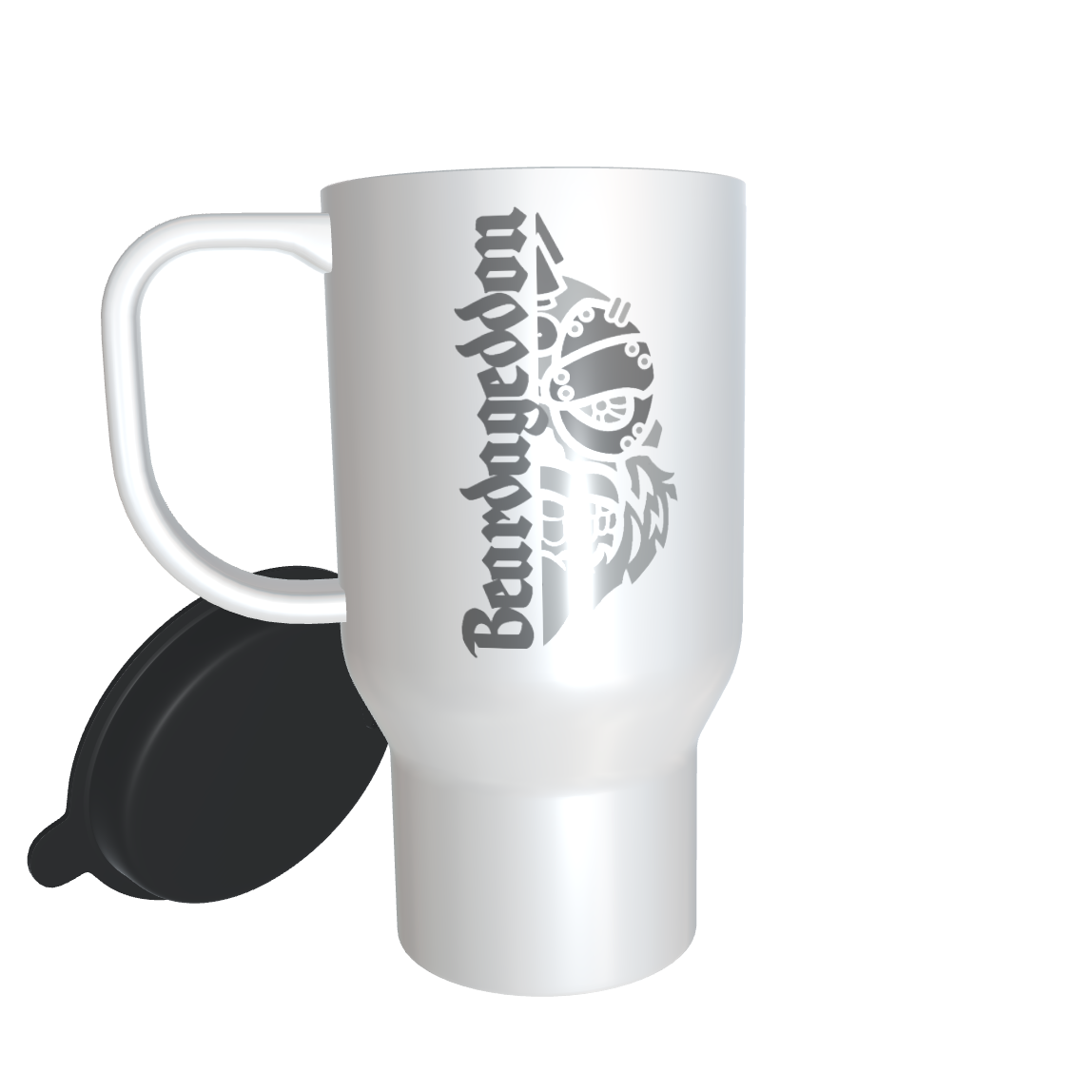 YOUR HWAY! Skull Design Travel Mug