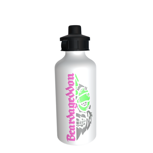 YOUR HWAY! Skull Design Drink Bottle with Interchangable Tops