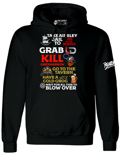 Beardageddon Beard of the Dead With Optional Arm Print