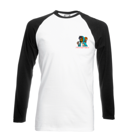 Pocket Controller Logo Long 2 Tone T Shirt With Octo Backprint