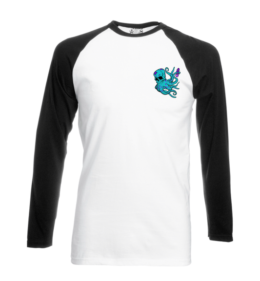 Pocket Octo Long 2 Tone T Shirt With Controller Backprint