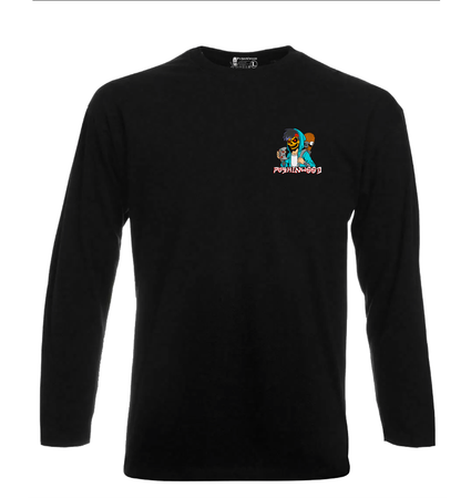 Pocket Controller Logo Long T Shirt With Octo Backprint