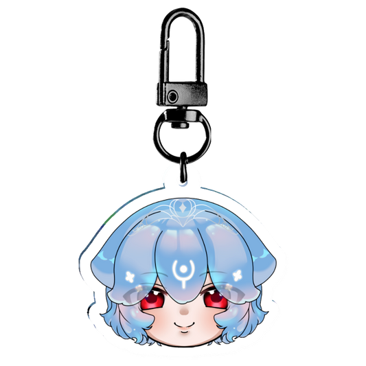 Bao Head Acrylic Keychain