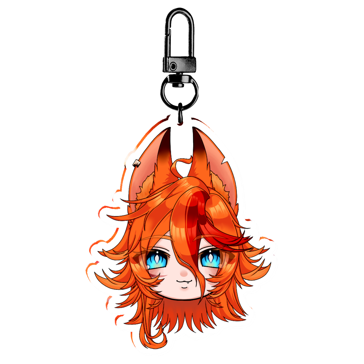 Buffpup Acrylic Keychain
