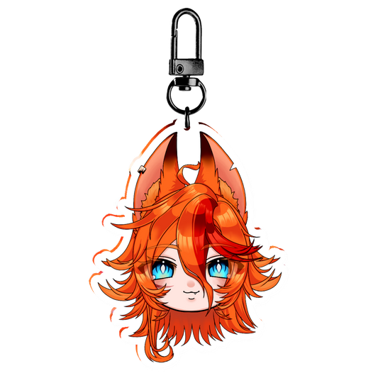 Buffpup Acrylic Keychain