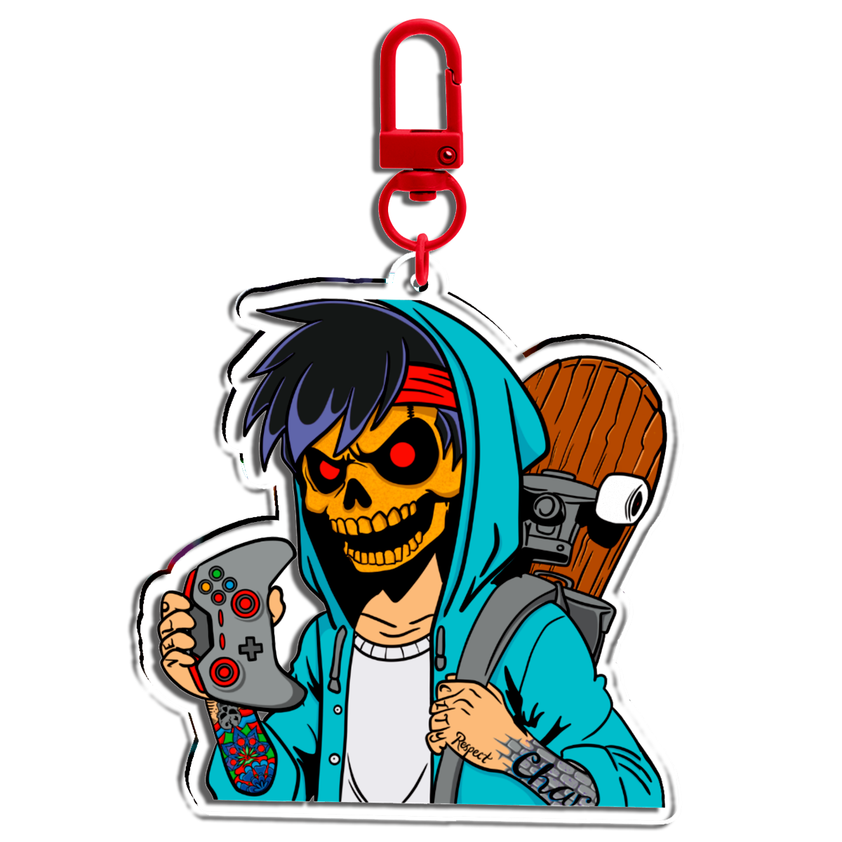 Controller Logo Keychain