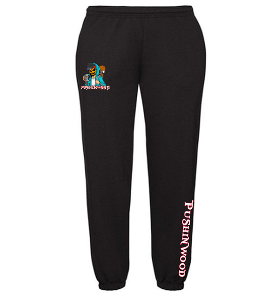 PushinWood Controller Logo Joggers with Leg Print