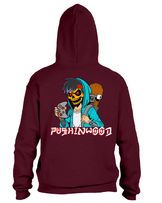 Pocket OG Logo Hoodie with Controller Logo Backprint