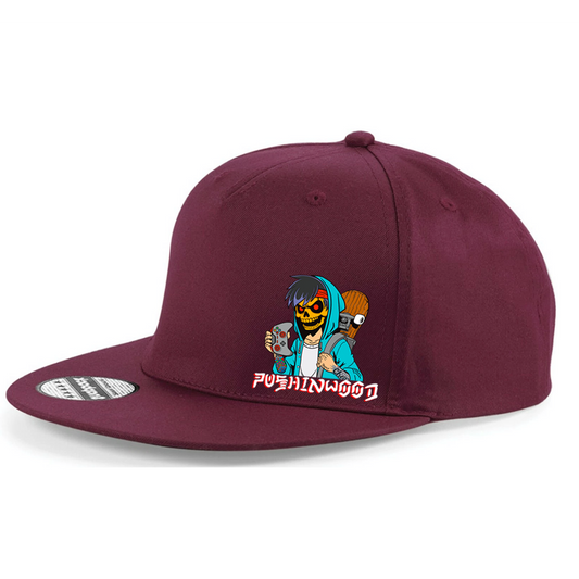 PushinWood Controller Printed Snapback Hat