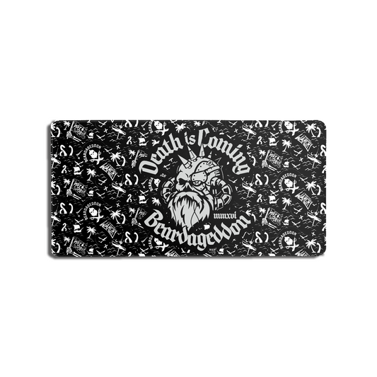 YOUR HWAY! Death Is Coming Large Desk Mat
