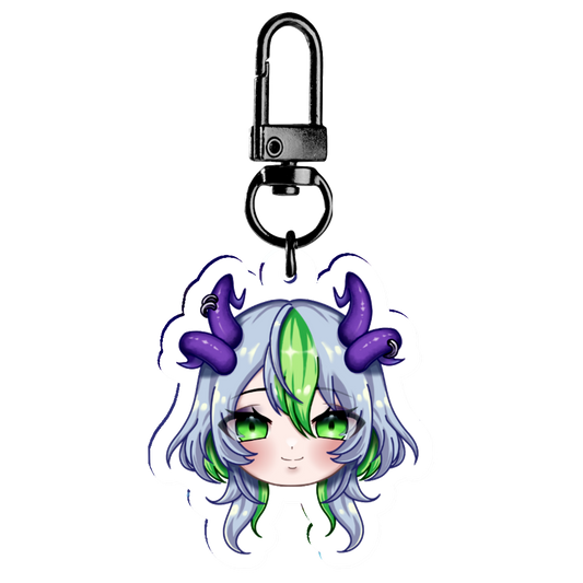Froot Head Acrylic Keychain