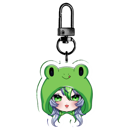 Froot Frog Acrylic Keychain