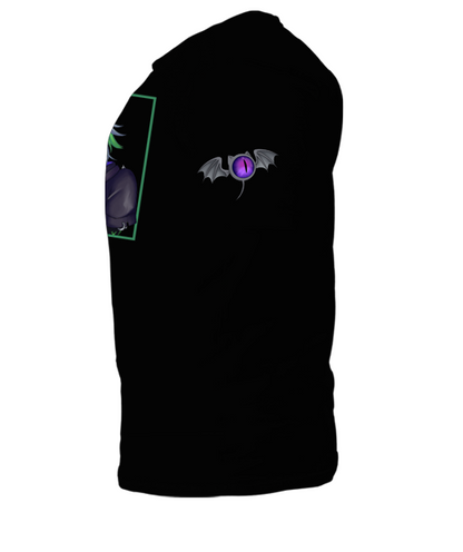 Froot Square Designed T-Shirt with Sleeve Mascot.