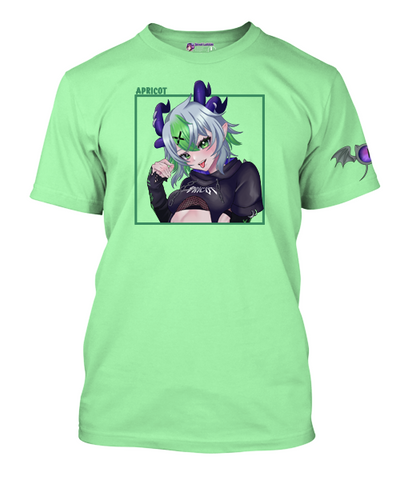 Froot Square Designed T-Shirt with Sleeve Mascot.
