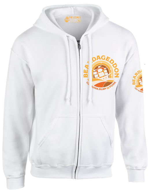Beardageddon Zip Up Hoodie Get Sunk Slap The Funk