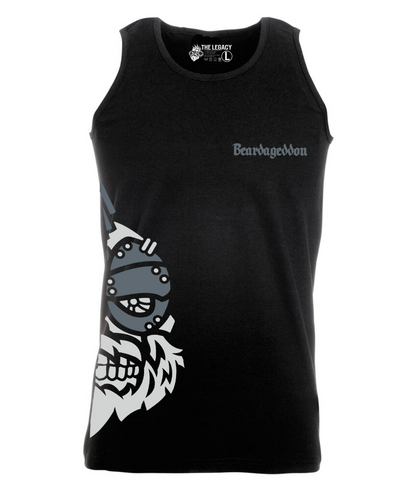 YOUR HWAY! Active Wear Vest Half Skull Side Design