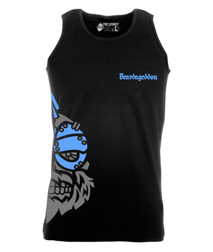 YOUR HWAY! Active Wear Vest Half Skull Side Design