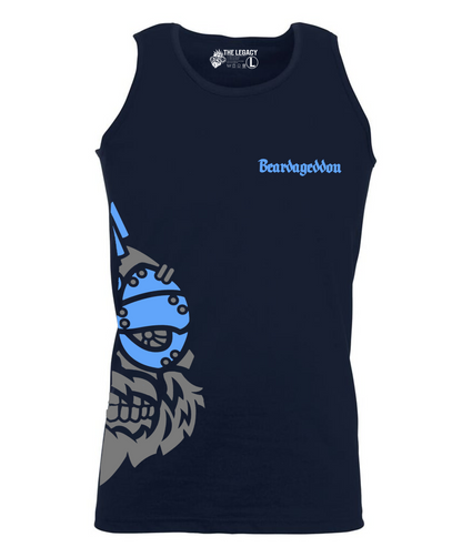 YOUR HWAY! Active Wear Vest Half Skull Side Design