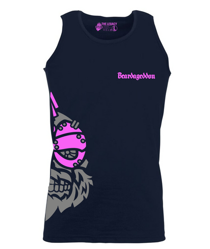 YOUR HWAY! Active Wear Vest Half Skull Side Design