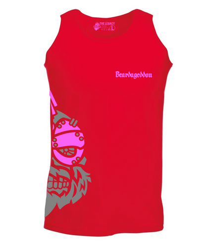 YOUR HWAY! Active Wear Vest Half Skull Side Design