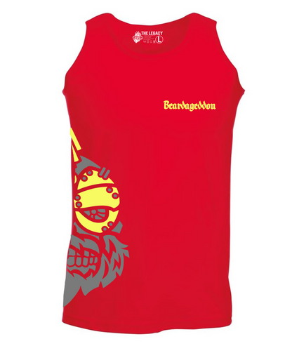 YOUR HWAY! Active Wear Vest Half Skull Side Design