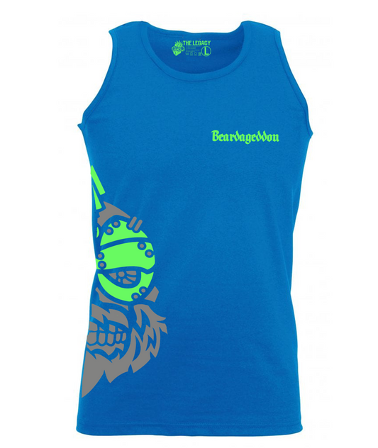 YOUR HWAY! Active Wear Vest Half Skull Side Design
