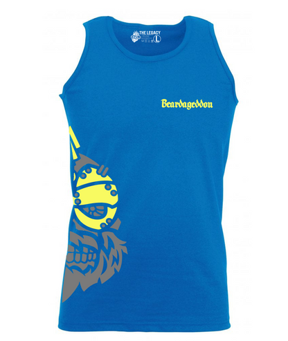 YOUR HWAY! Active Wear Vest Half Skull Side Design