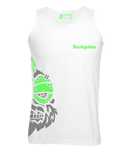 YOUR HWAY! Active Wear Vest Half Skull Side Design