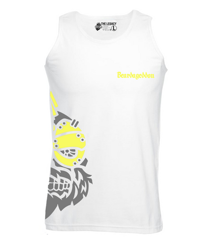 YOUR HWAY! Active Wear Vest Half Skull Side Design