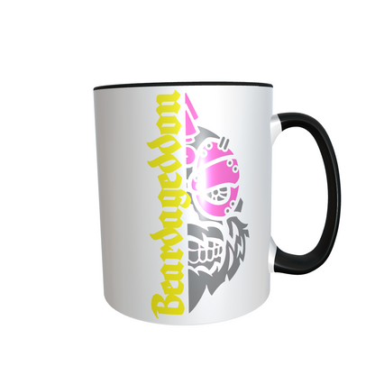 YOUR HWAY! Skull Design ceramic mug