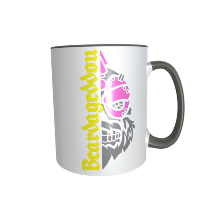 YOUR HWAY! Skull Design ceramic mug