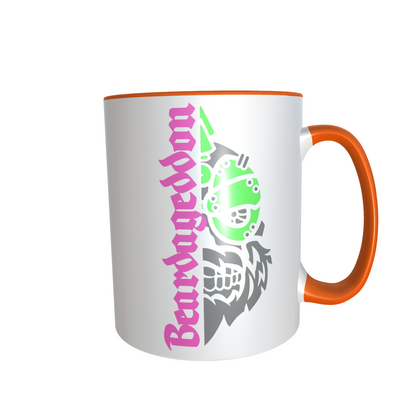 YOUR HWAY! Skull Design ceramic mug