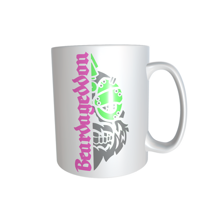 YOUR HWAY! Skull Design ceramic mug