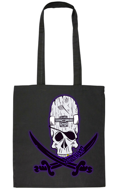 PushinWood OG Logo With Purple Haze Tote Bag