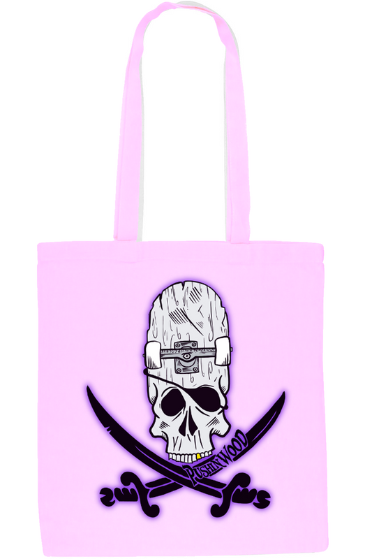 PushinWood OG Logo With Purple Haze Tote Bag